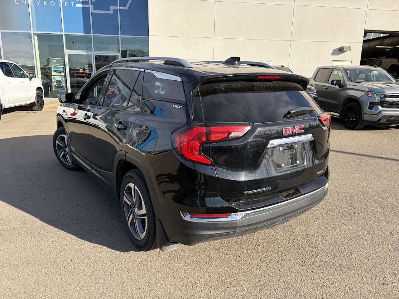 2018 GMC Terrain AWD 4dr SLT Diesel Black Sherwood Park - photo #3