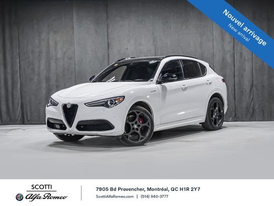 Alfa Romeo Stelvio VELOCE HARMAN KARDON ASSIST CONDUITE ROUES 21 2023 Blanc