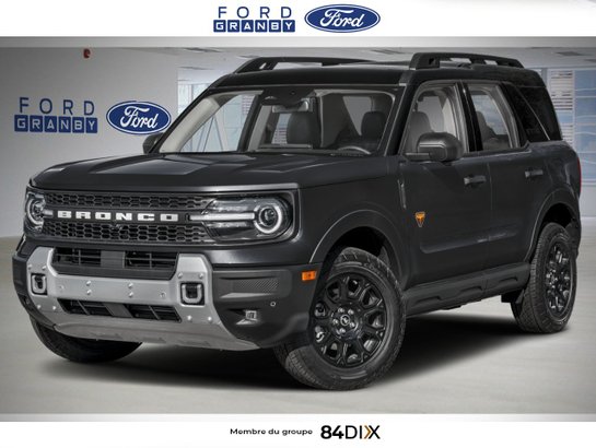 Ford Bronco Sport Badlands 4x4 2026 Noir ombre