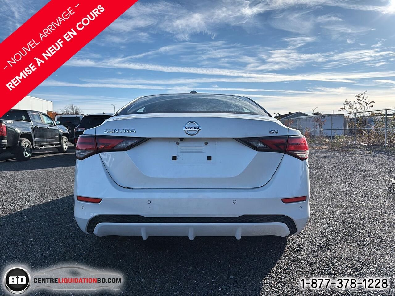 Nissan Sentra SV | BD0463 2022 Blanc Granby - photo #8