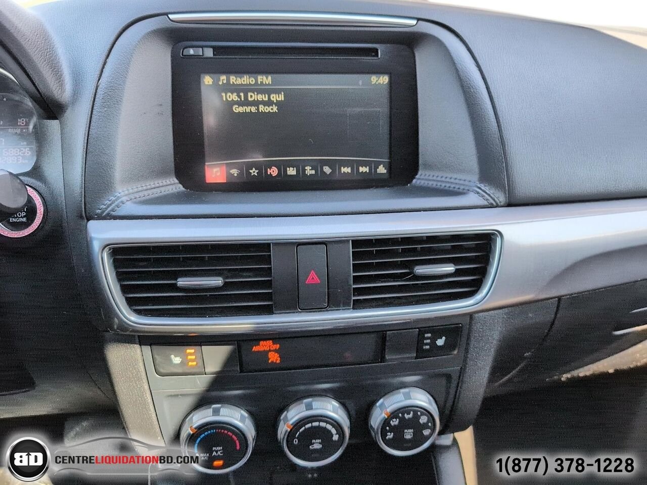 2016 Mazda CX-5 Traction intégrale, 4 portes, boîte automatique, GS | BD0267 Black Granby - photo #19