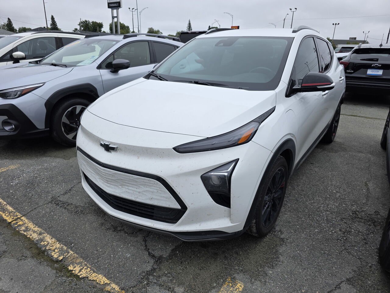 Chevrolet Bolt EUV Premier 2023 Blanc Rouyn-Noranda - photo #1