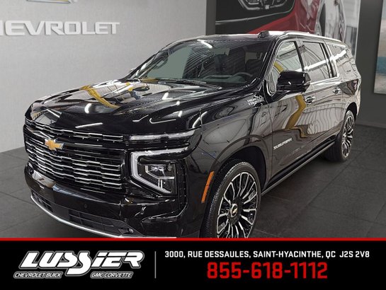 CHEVROLET Suburban HIGH COUNTRY 2027 NOIR