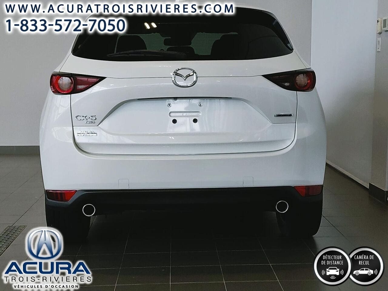 2021 Mazda CX-5 White Trois-Rivières - photo #7