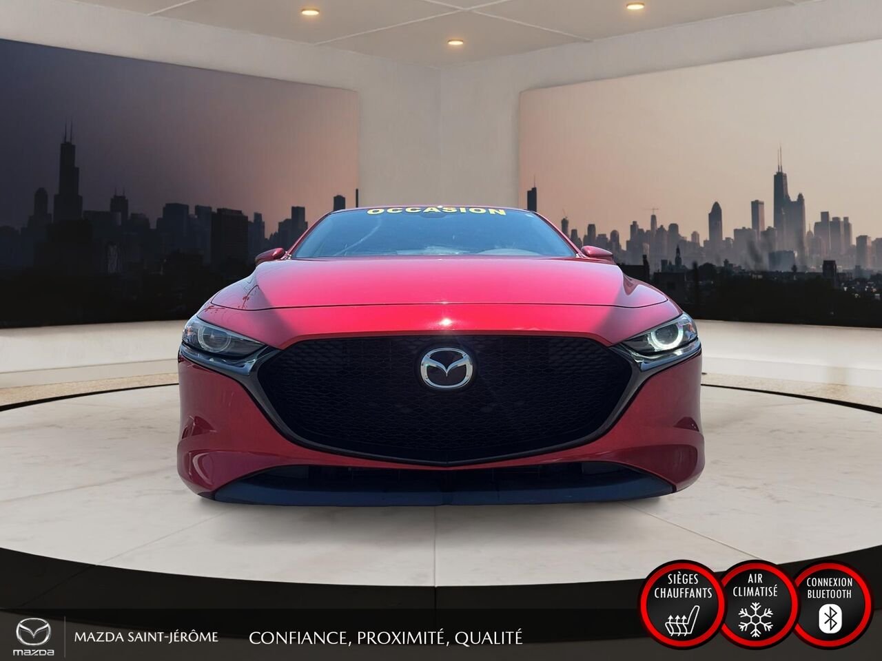 Mazda Mazda3 Sport 2019 Rouge Ste-Agathe des Monts - photo #2