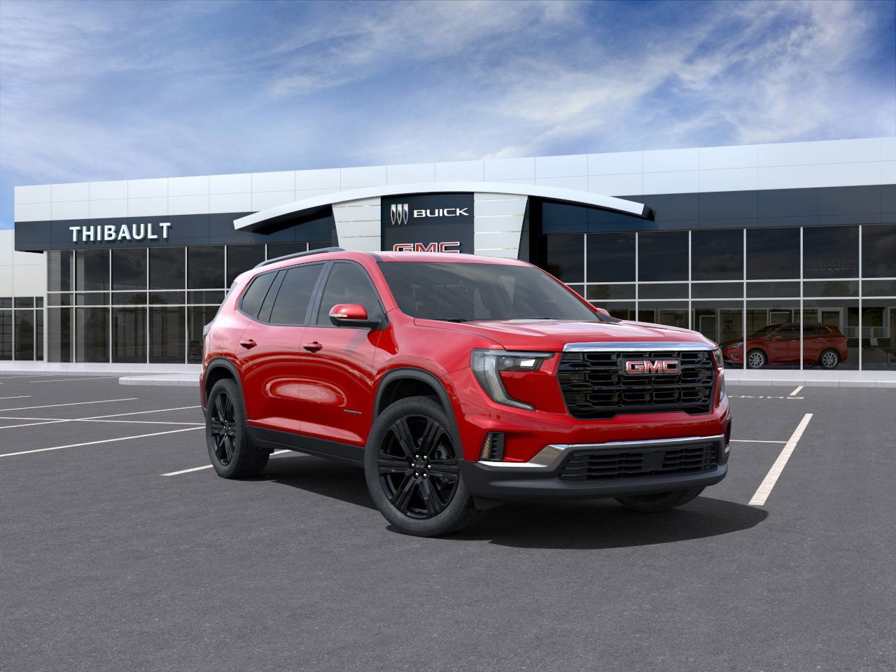 2025 GMC Acadia Elevation Volcanic Red Tintcoat Saint-Eustache - photo #0