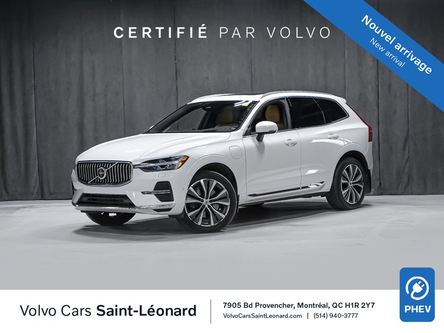 Volvo XC60 Recharge T8 INSCRIPTION 2022 Blanc