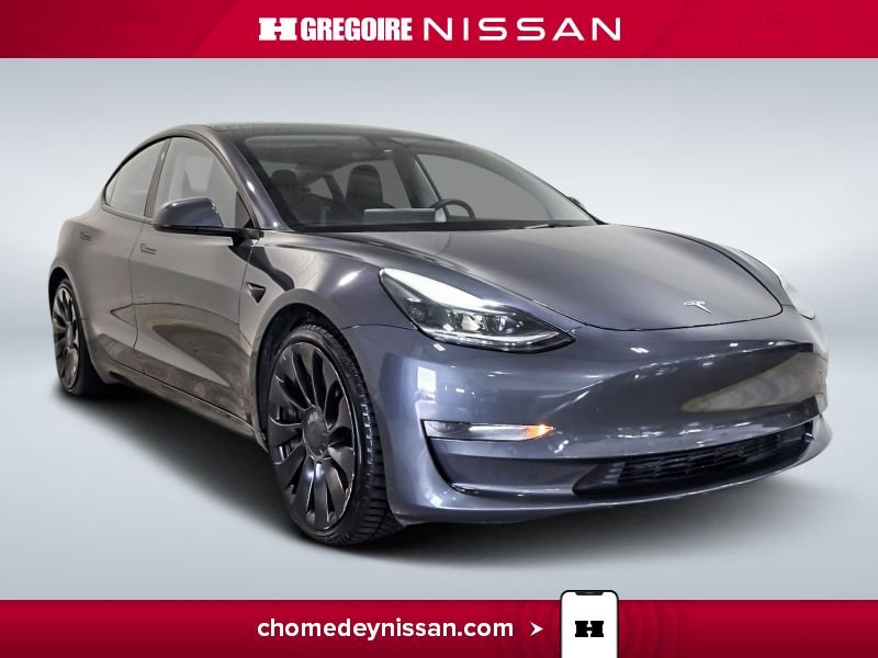 2022 Tesla Model 3 Performance AWD * Caméra 360 * Grey