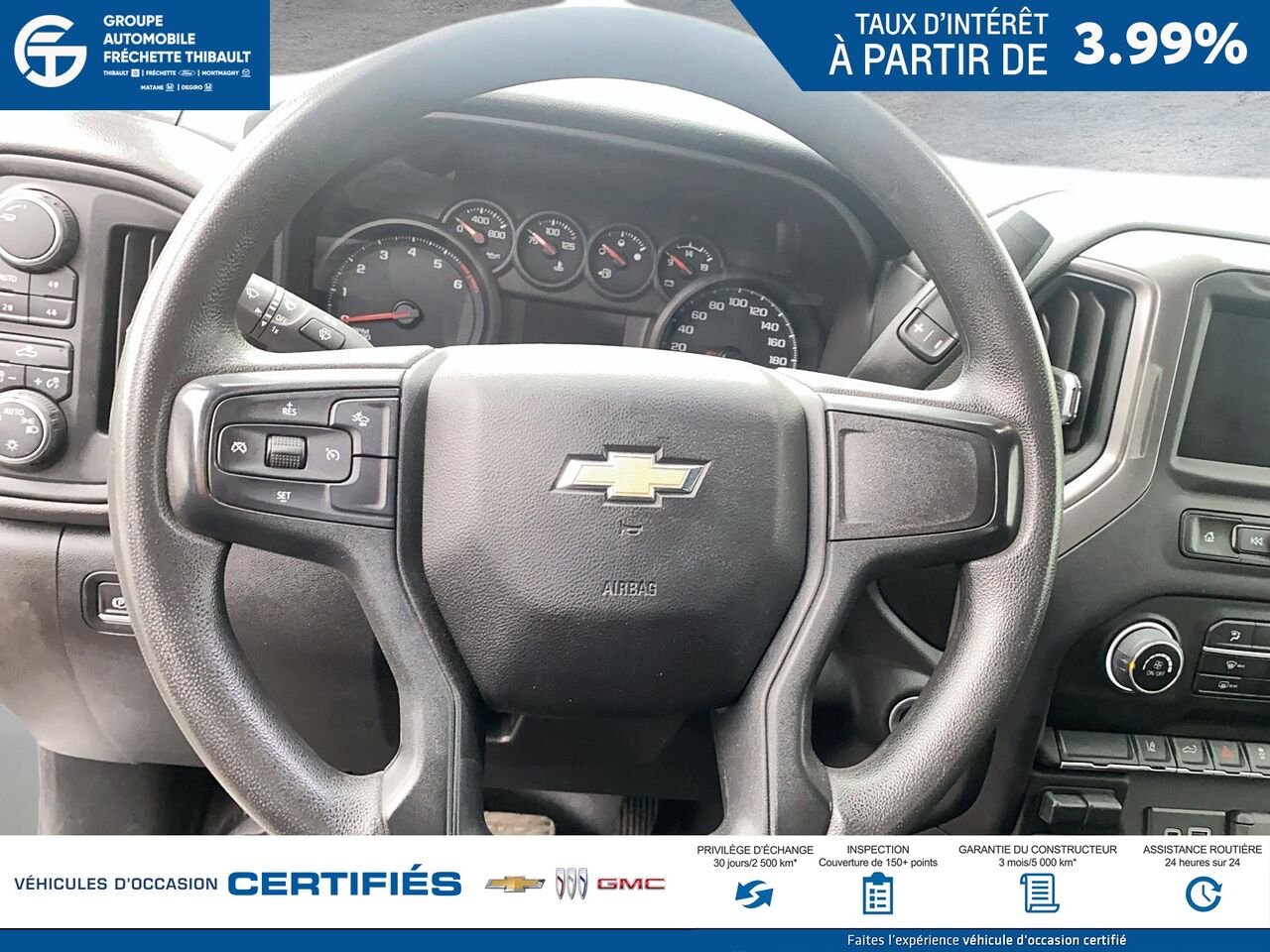 Chevrolet Silverado 2500HD WT cabine multiplace 4RM 172 po 2024 Blanc Montmagny - photo #10