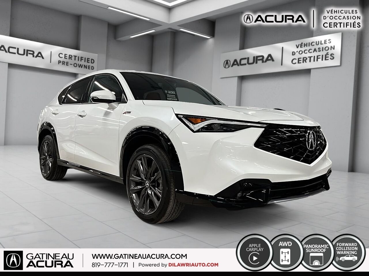 Acura ADX A-Spec AWD 2025 Blanc Gatineau - photo #13