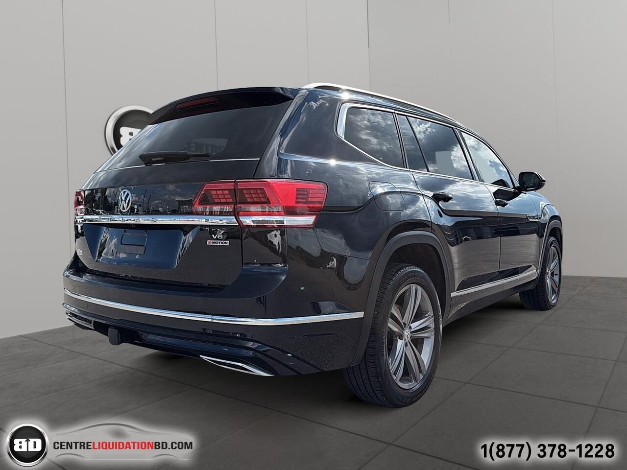 Volkswagen Atlas EXCELINE R-LINE V6 4MOTION | BD0372 2019 Noir Granby - photo #5