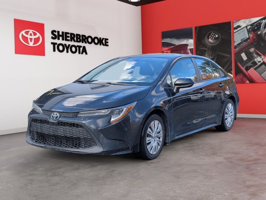 2020 Toyota Corolla L/AC/CAMÉRA DE RECUL/COMMANDES AUDIO AU VOLANT/BLUETOOTH Black