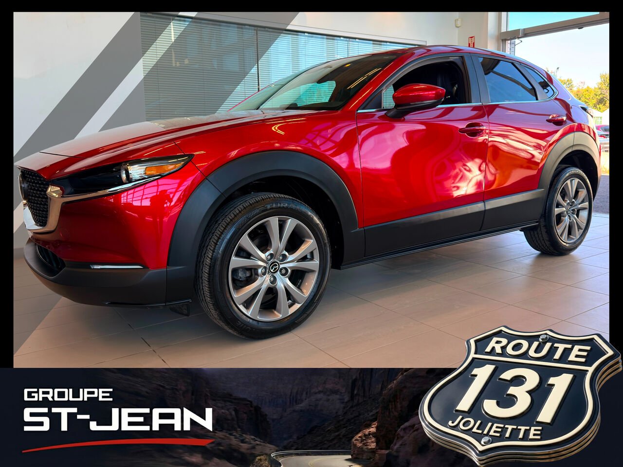2022 Mazda CX-30 Red Notre-Dame-des-Prairies - photo #0