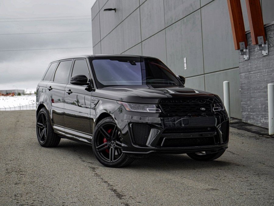 2018 Land Rover Range Rover Sport SVR Black
