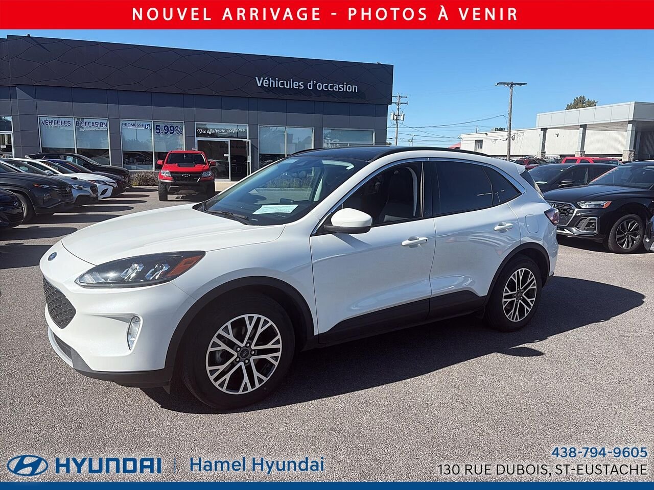 Ford Escape 2022 Blanc Saint-Eustache - photo #0