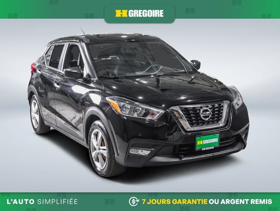 2019 Nissan Kicks S AUTO A/C CAM RECUL BLUETOOTH Black