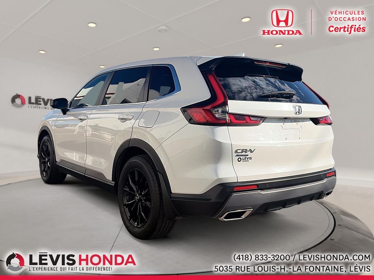2024 Honda CR-V EX-L hybride EX-L Traction Intégrale White Lévis - photo #11