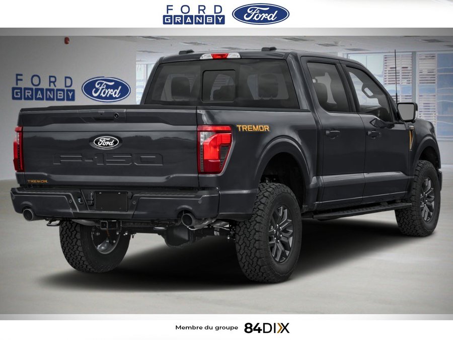 2026 Ford F-150 Tremor cabine SuperCrew 4RM caisse de 5,5 pi Agate Black Metallic