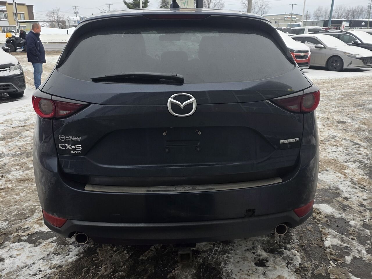 2020 Mazda CX-5 Blue  - photo #4