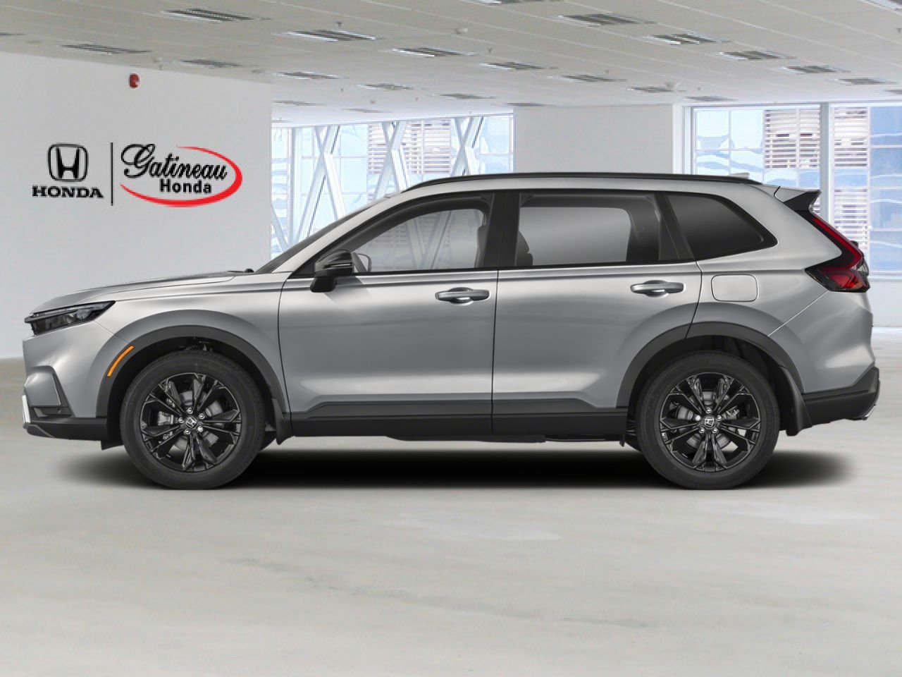 Honda CR-V hybride Touring Traction Intégrale 2026 Gris Gatineau - photo #2