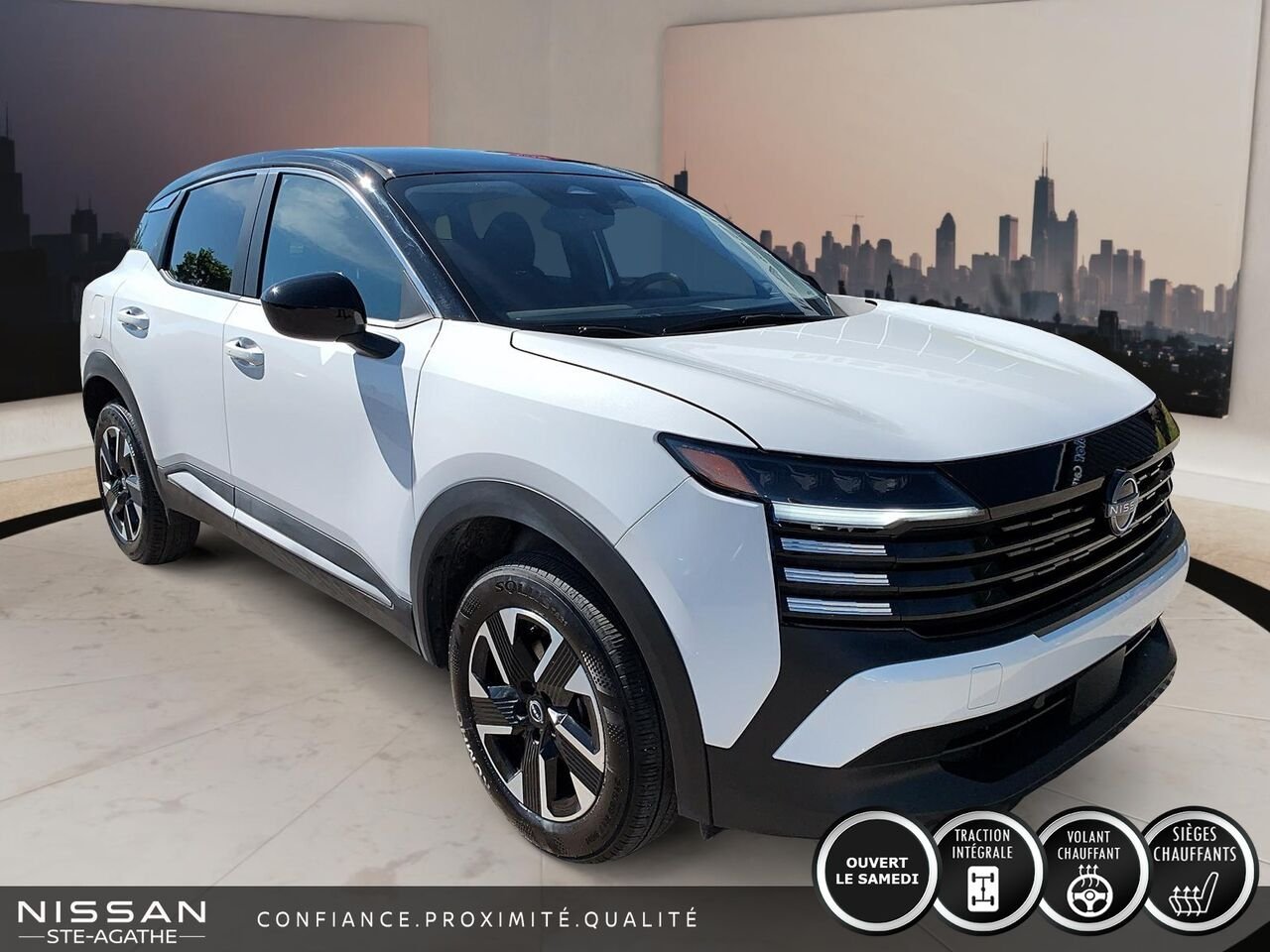 Nissan Kicks SV | AWD | BANCS CHAUFFANTS | MAGS | 2026 Blanc Saint-Jérôme - photo #2