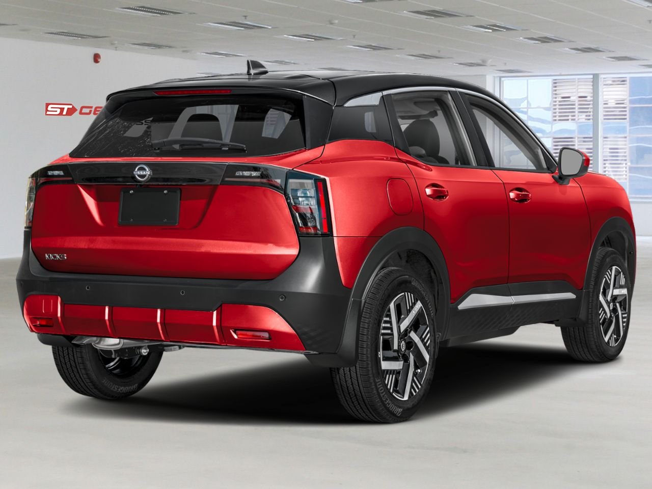 2026 NISSAN Kicks Scarlet Ember Tintcoat/Super Black Saint-Georges - photo #1