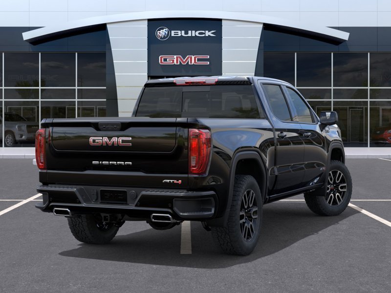 2026 GMC Sierra 1500 K1500 SIERRA CREW CAB AT4 S/BOX (4SB) ONYX BLACK