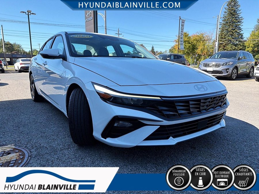 Hyundai Elantra Luxury IVT 2024 Blanc