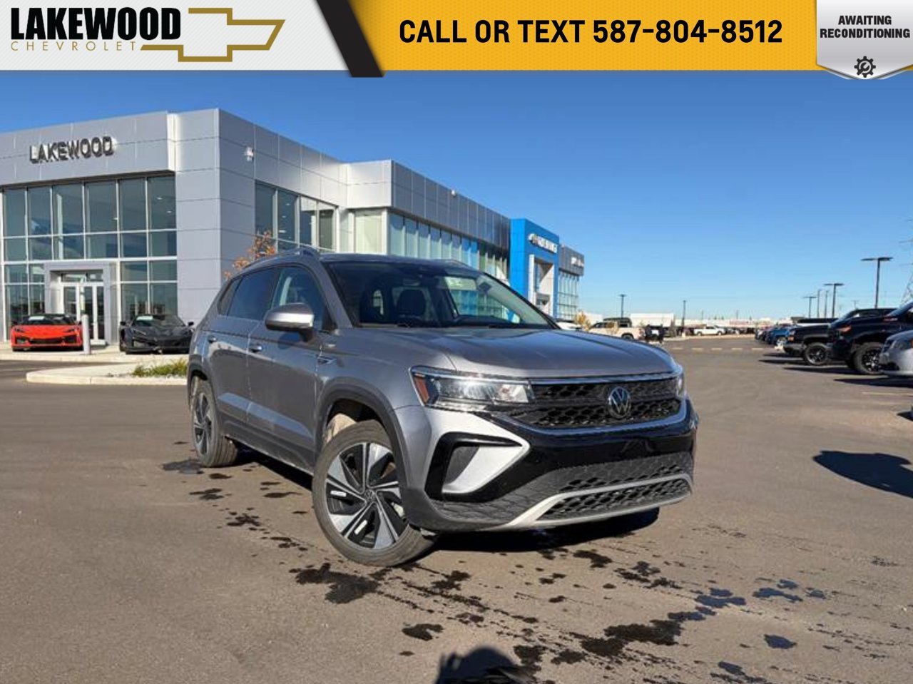 2024 Volkswagen Taos Comfortline 4MOTION Grey Sherwood Park - photo #0