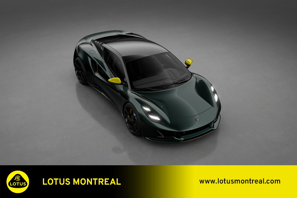 Lotus Emira Turbo SE Racing Line 2026 Vert Kirkland - photo #8