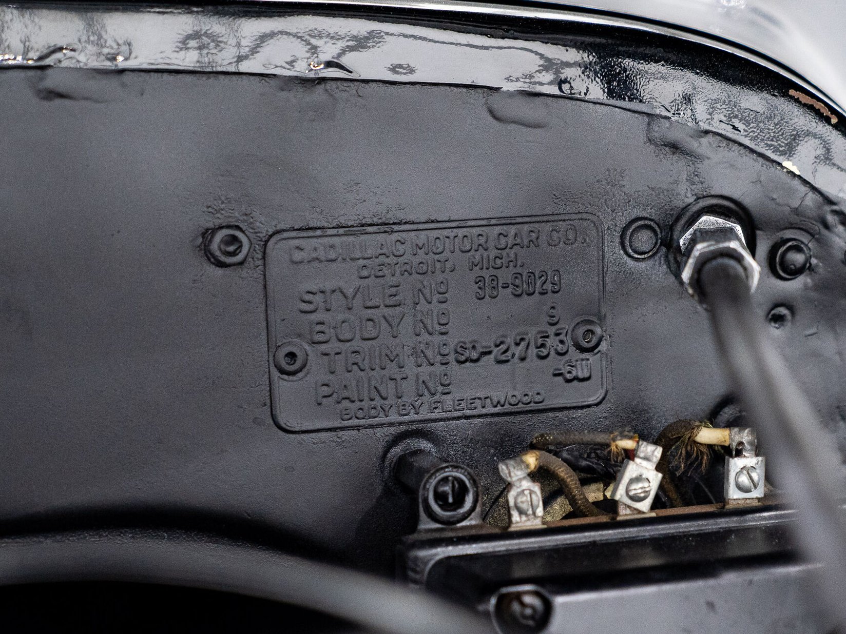 1938 Cadillac Series 90 **PRICE IN USD**1 of 13 V16 Black Montreal - photo #49