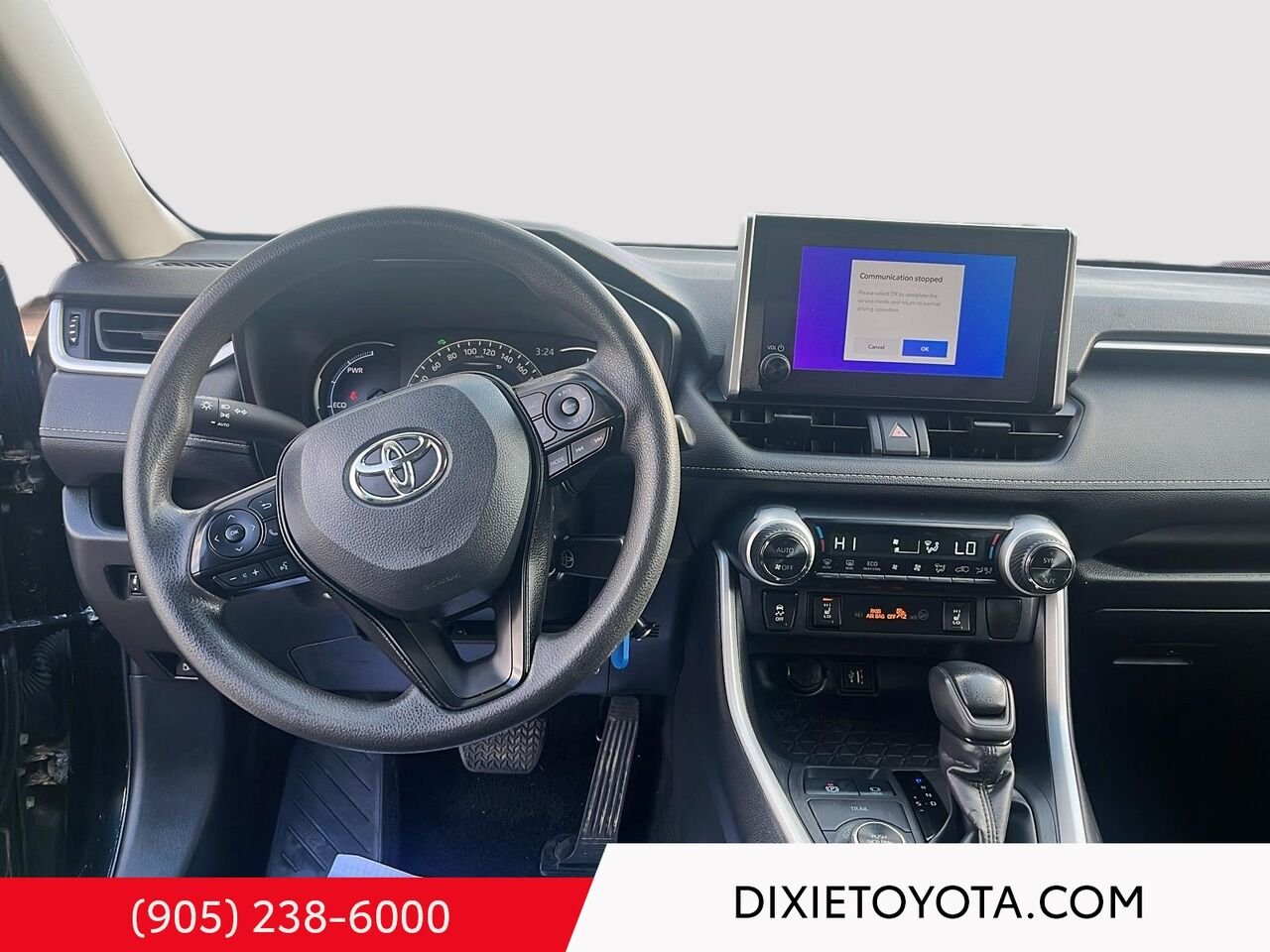 2025 Toyota RAV4 HYBRID LE AWD / CLEAN CARFAX / HEATED SEATS / TOYOTA SAFETY SENSE / CARPLAY AND ANDROID AUTO Black Mississauga - photo #17