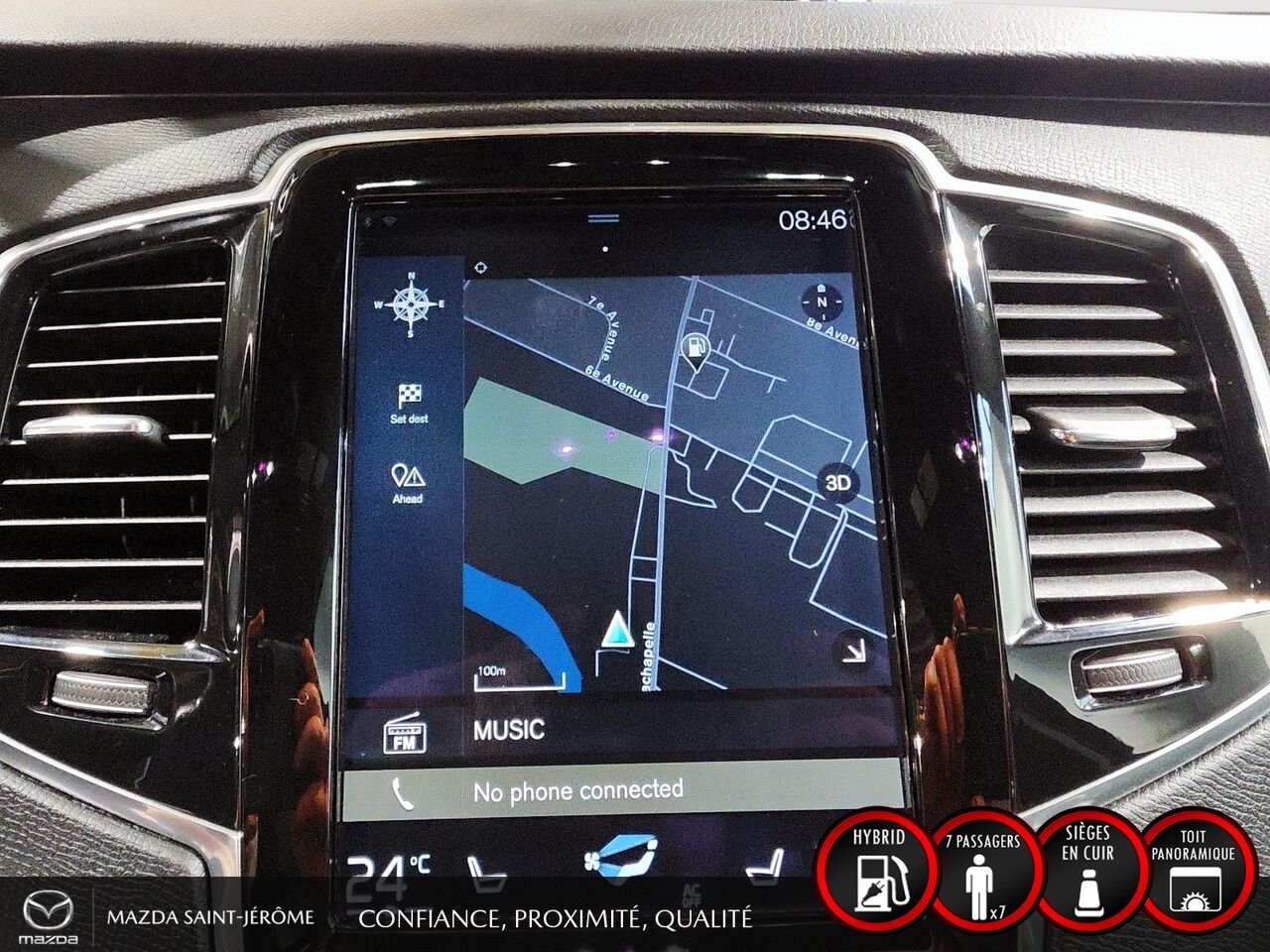 Volvo XC90 2018 Gris Saint-Jérôme - photo #20