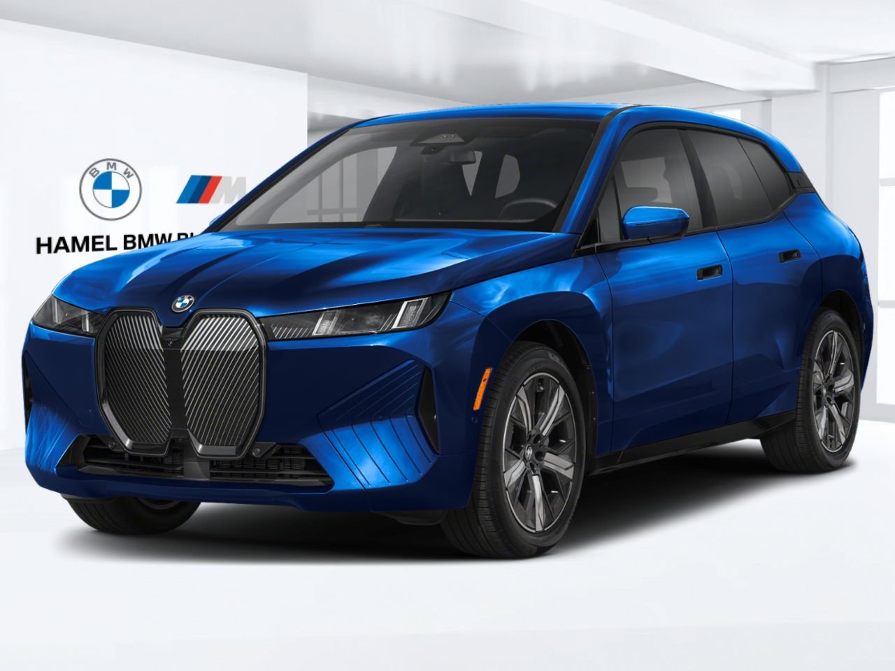 BMW iX xDrive60 2026 Bleu tanzanite métallisé Blainville - photo #0