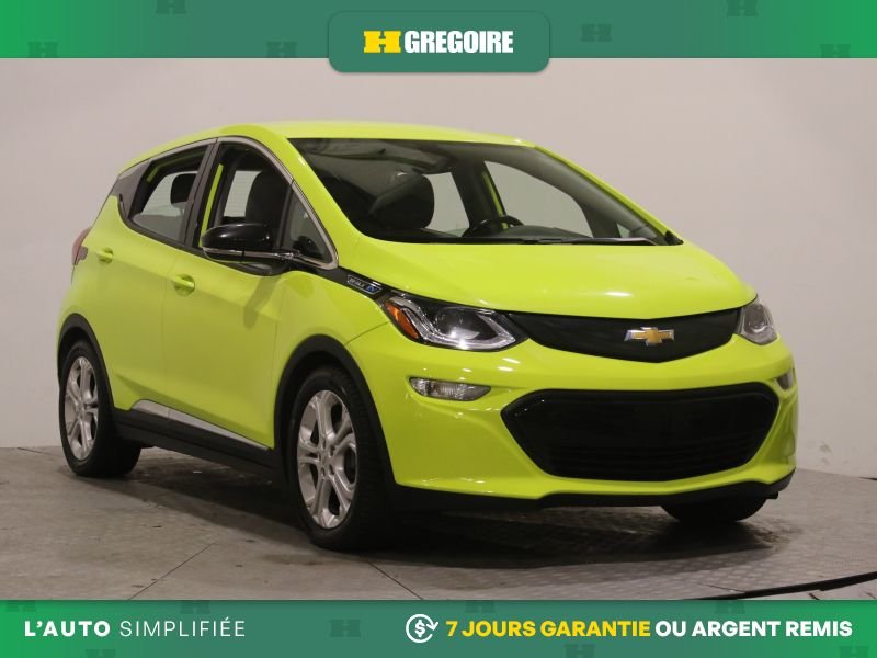 Chevrolet Bolt EV 823236 | LT AUTO AC GR ELECT MAGS CAM RECUL BLEUTOOTH 2019 Vert Laval - photo #0
