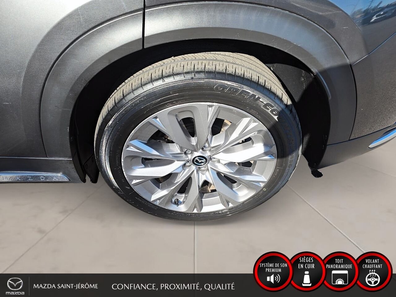 2024 Mazda CX-90 hybride léger GT-P | AWD | TOIT PANORAMIQUE | CUIR NAPPA | BOSE | MAGS Grey Saint-Jérôme - photo #10