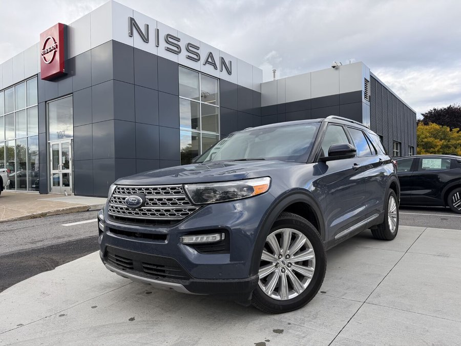 2021 Ford Explorer 4 roues motrices - Limited Blue
