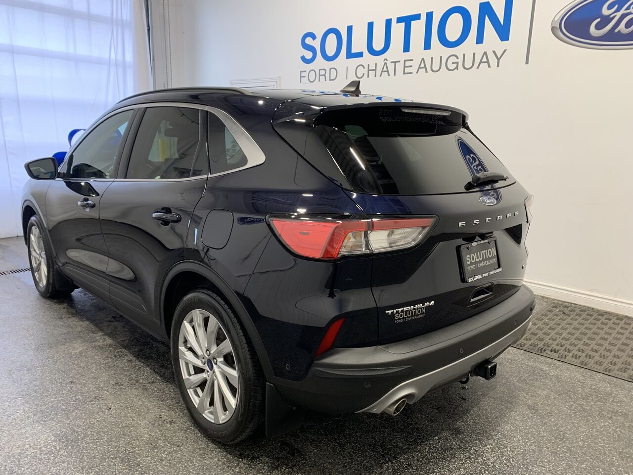 Ford Escape ELITE PACK+AWD+HYBRIDE+TOW PACK+PANO ROOF 2021 Bleu Châteauguay - photo #7