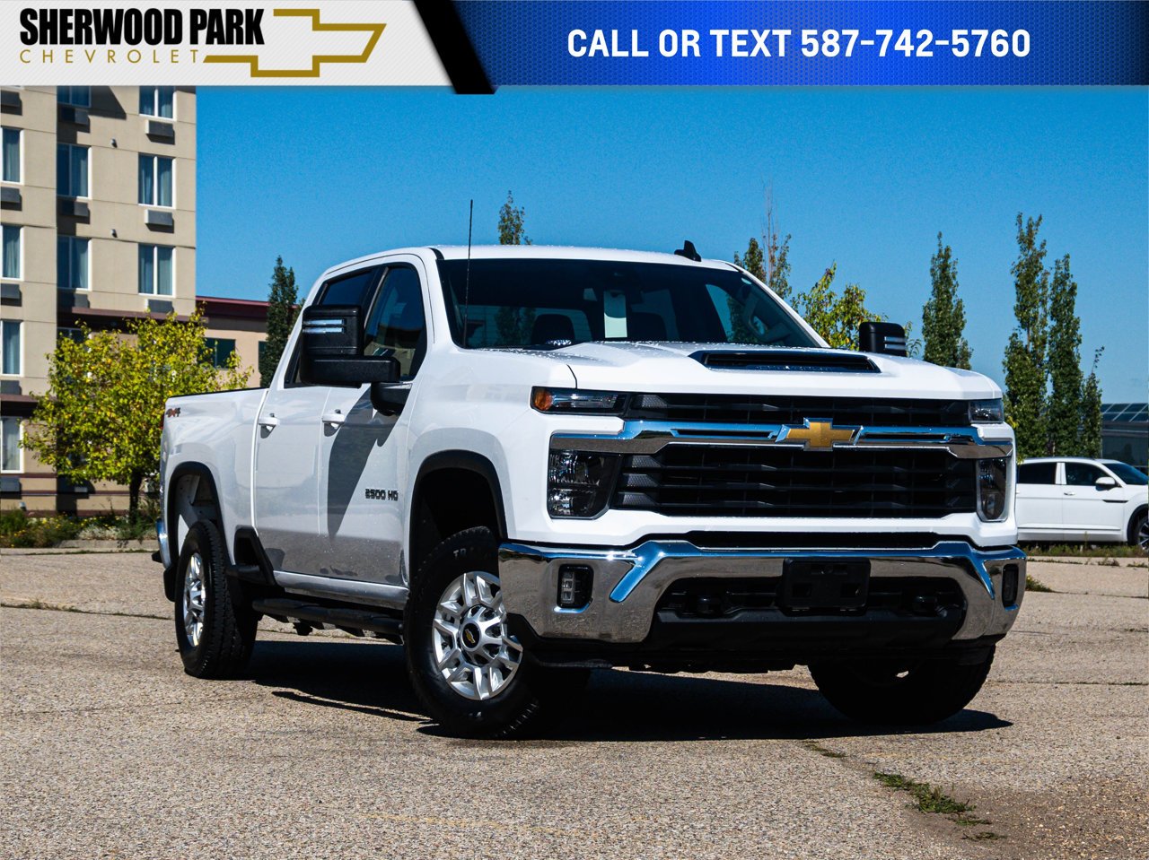 2025 Chevrolet Silverado 2500HD 4WD Crew Cab 159 LT White Sherwood Park - photo #0