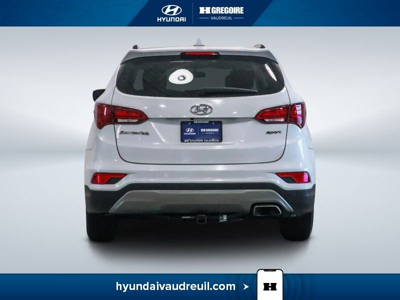 Hyundai Santa Fe 2018 Blanc Blainville - photo #8