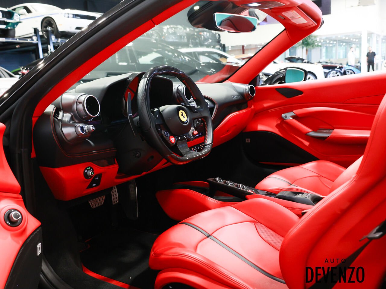 Ferrari F8 Spider 2021 Noir Saint-Eustache - photo #10