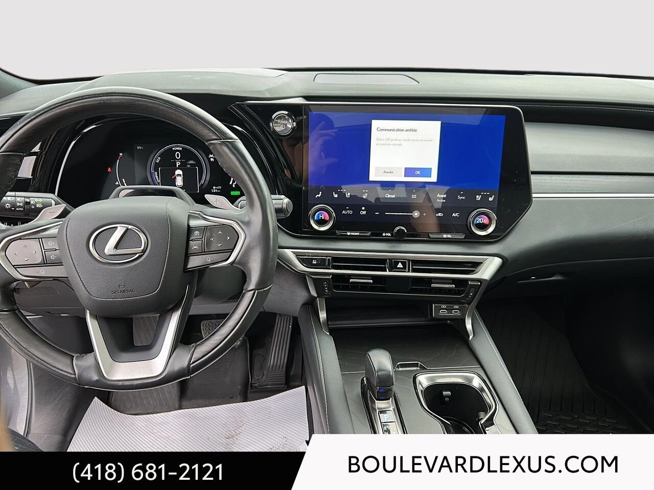 Lexus RX 20110A | RX 350h BA 2024 Gris Québec - photo #17