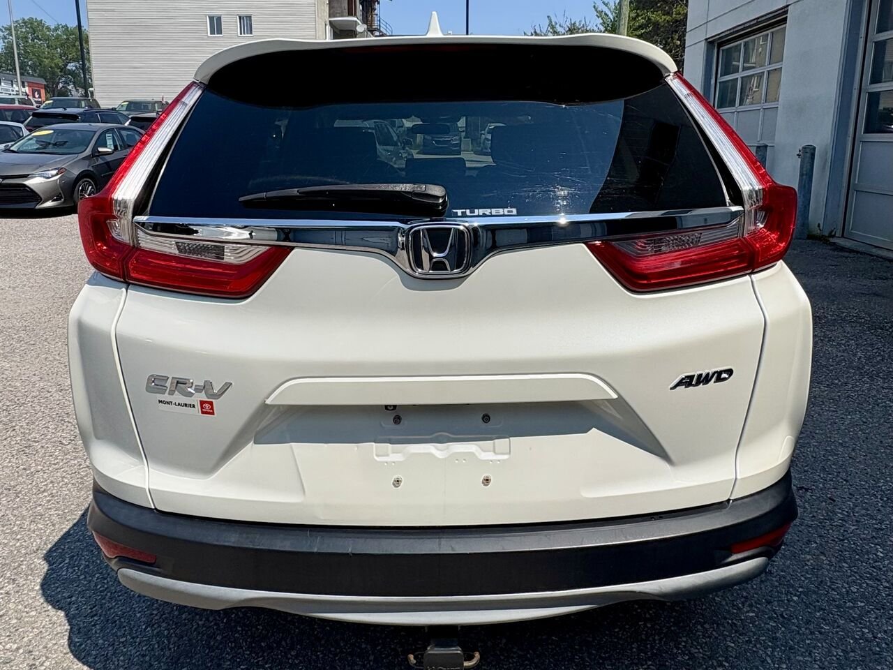 2018 Honda CR-V White Mont-Laurier - photo #9