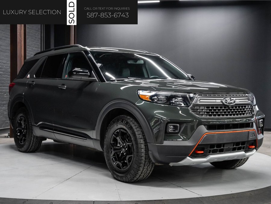 2023 Ford Explorer Timberline | Panoramic Sunroof | Heated Seats/Steering Wheel | 360 Camera Green