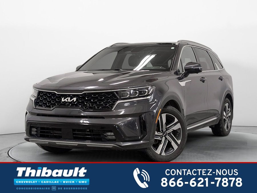 Kia SORENTO PHEV 4WD SX 1.6L Turbo 6 Places Toit Pano 2022 Gris