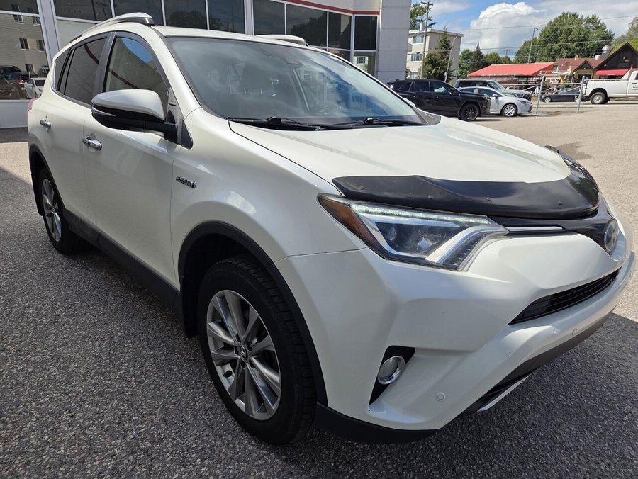2017 Toyota RAV4 Hybrid 2017 White
