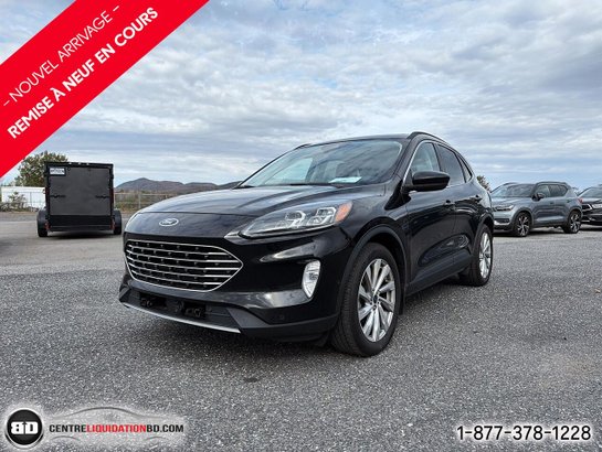 Ford Escape Titanium hybride TI 2022 Noir