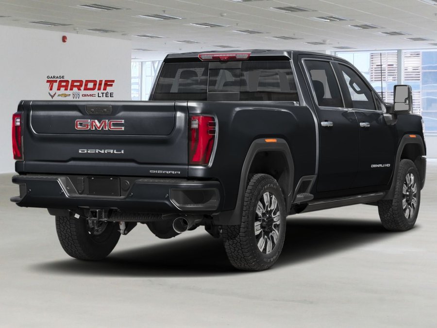 GMC Sierra 2500HD Denali cabine multiplace 4RM 172 po 2026 Noir onyx