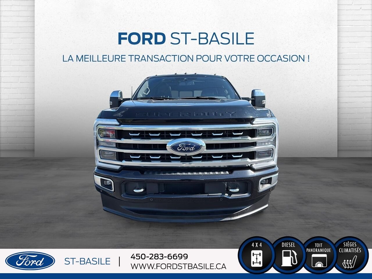 2024 Ford Super Duty F-250 SRW Black Saint-Basile-le-Grand - photo #11