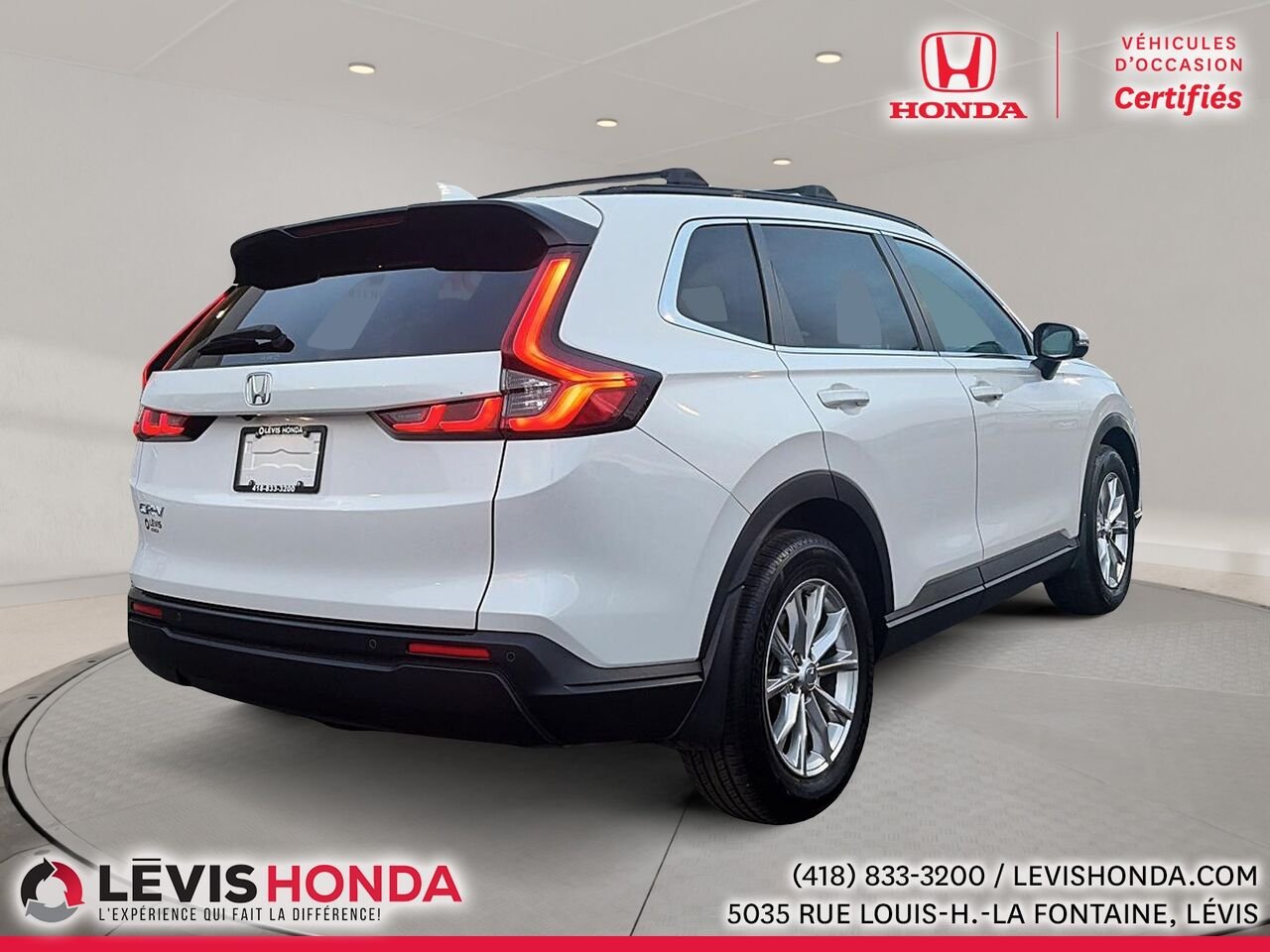 2023 Honda CR-V EX-L AWD EX-L Traction Intégrale White Lévis - photo #9